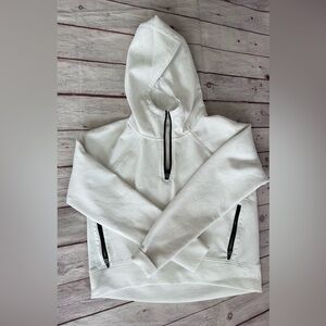 White Scuba Pullover